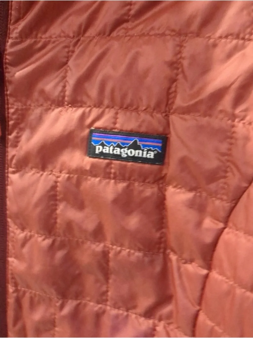 Patagonia Women's Nano Puff Jacket Burnished Red Size Medium - Picture 7 of 10